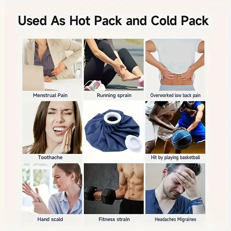 Hot & Cold Reusable Therapy Bag – Instant Relief for Pain, Swelling & Injuries