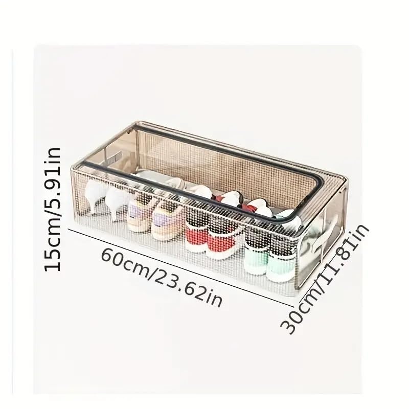 Foldable Mesh Shoe Organizer Box (Buy 1 Get 1 Free) (Extra Large Size)