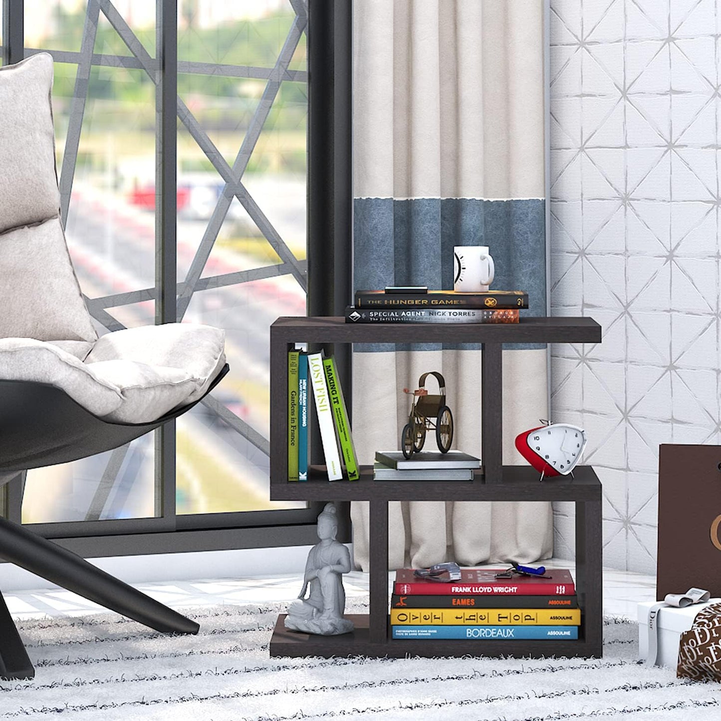 Foldable Wood Home Side Table
