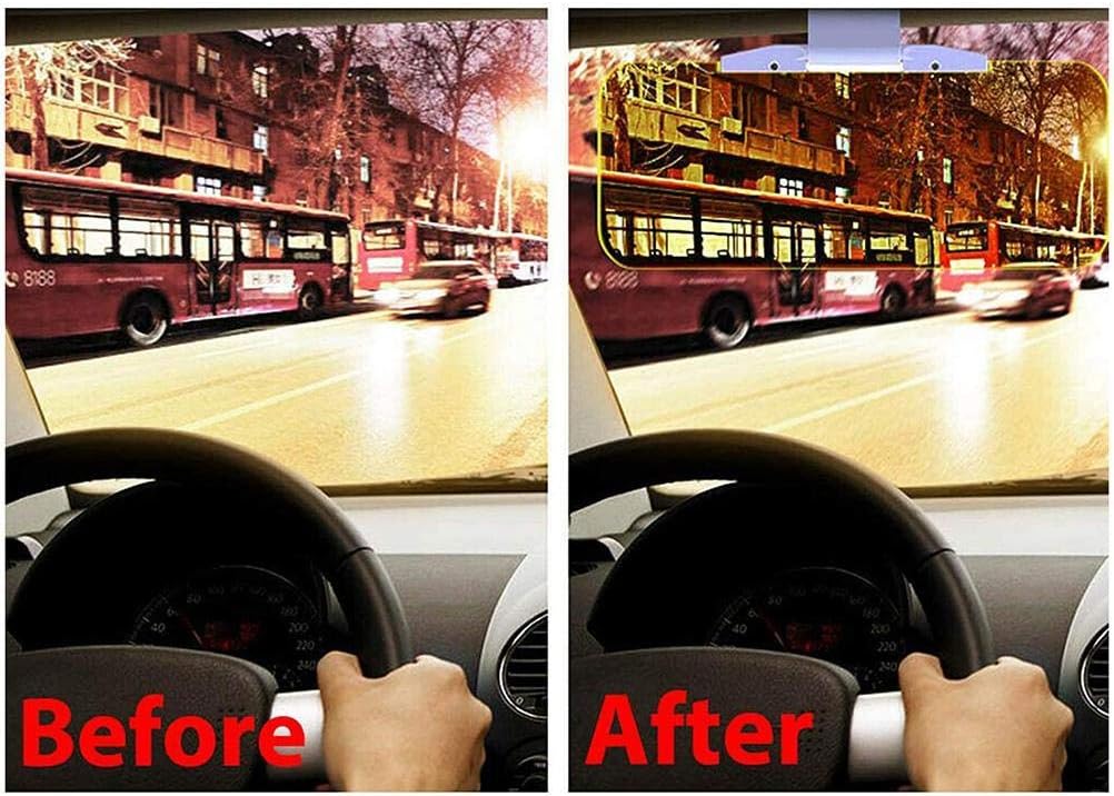 2 in 1 Car Day and Night Visor for all Cars (Large Car Visor)