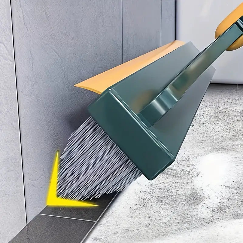 2 In 1 Floor Cleaning Brush With Soft Scraper + Toilet Brush ( Free)