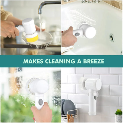 CleanTech Pro - Multi-Function Electric Cleaning Brush