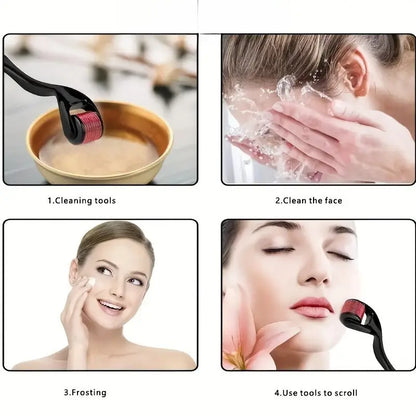 Derma Roller for Skin, Beard & Hair Regrowth (0.5 mm)