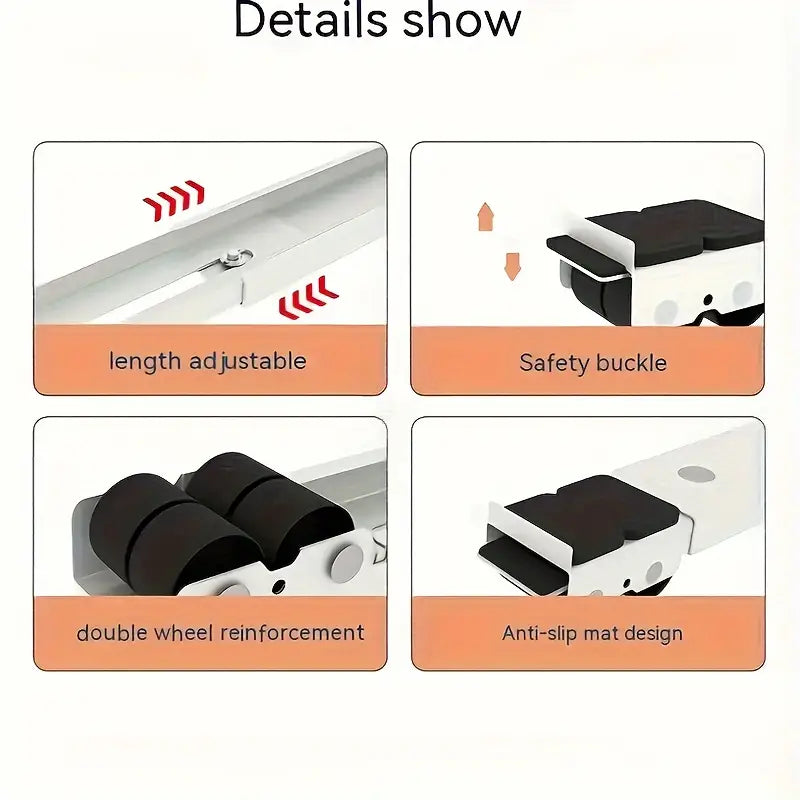 Universal Heavy-Duty Adjustable Movable Stand