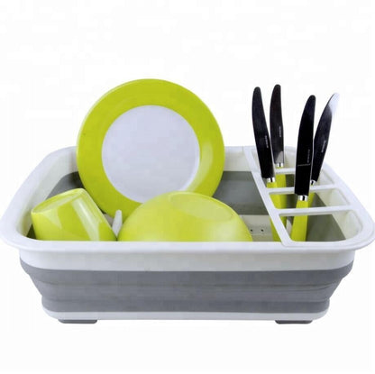 Space-Saving Kitchen Dish Rack