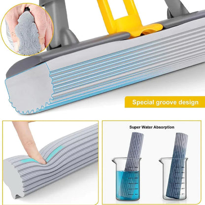 Super Absorbent PVA Magic Mop for Floor Cleaning