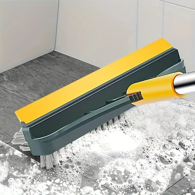 3 In 1 Floor Cleaning Brush With Soft Scraper + Toilet Brush ( Free)