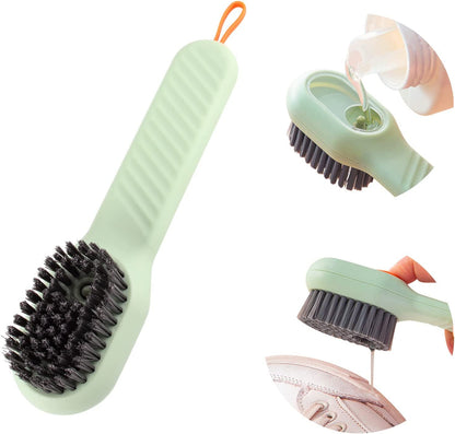 Multifunctional Liquid Shoe Brush with Liquid Box +Kitchen Liquid Dispenser (Free Sponge)