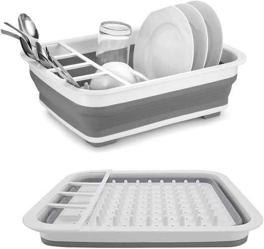 Space-Saving Kitchen Dish Rack