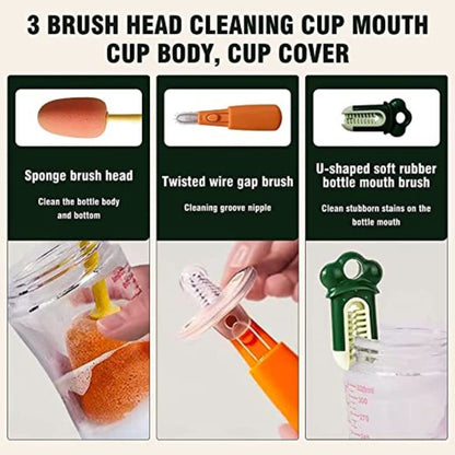 3 in 1 Multi-functional Carrot Brush ( Buy 1 Get 1 Free )