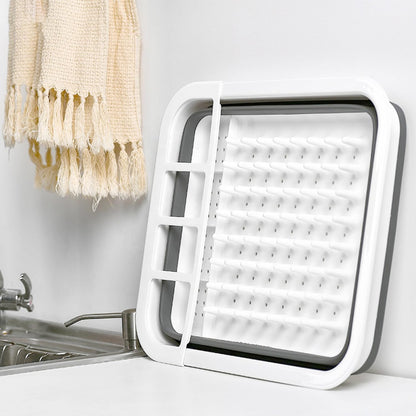 Space-Saving Kitchen Dish Rack