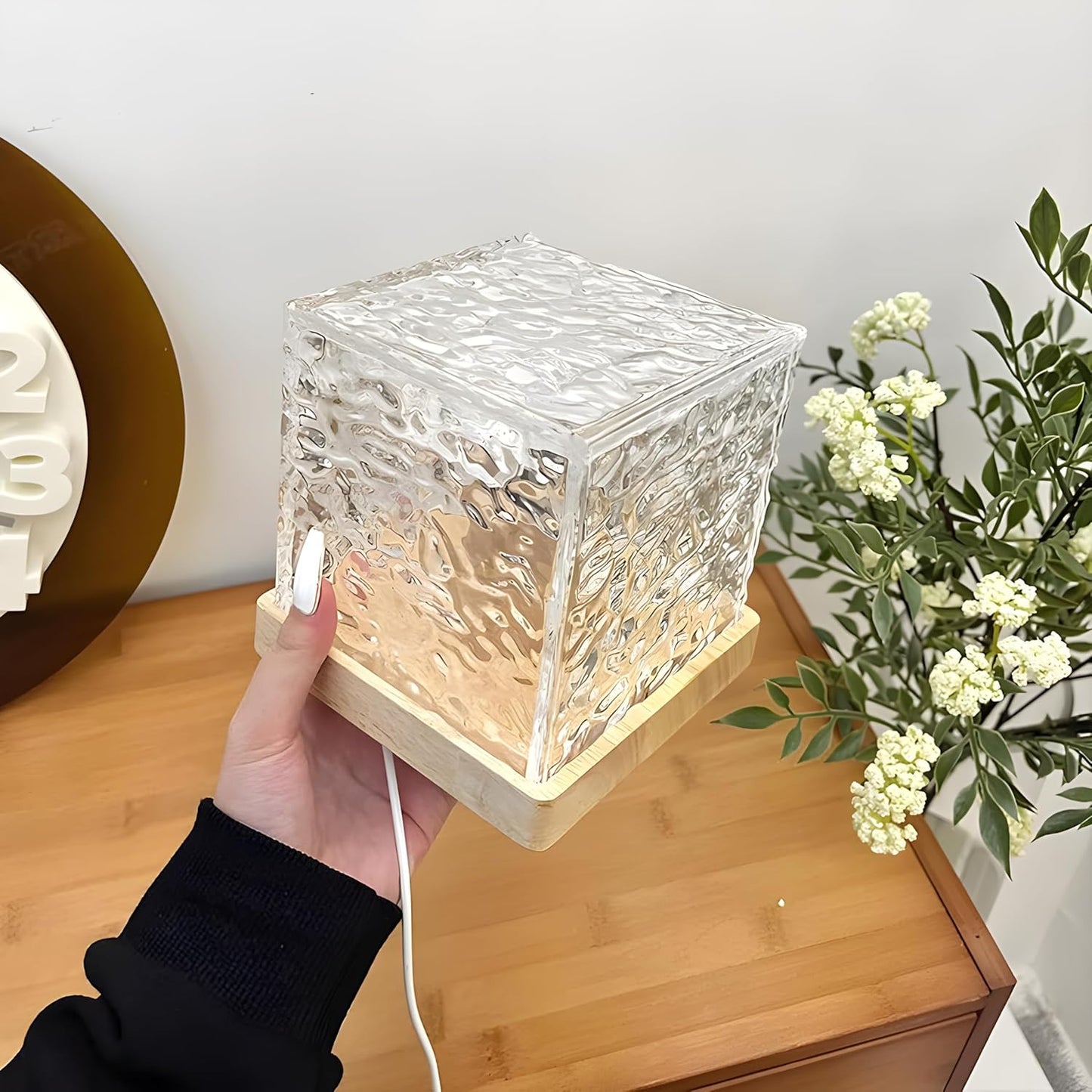 Ocean Waves Led Lamp 3D