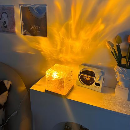 Ocean Waves Led Lamp 3D