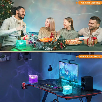 Ocean Waves Led Lamp 3D
