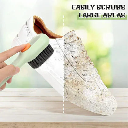 Multifunctional Liquid Shoe Brush with Liquid Box +Kitchen Liquid Dispenser (Free Sponge)