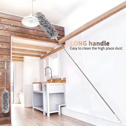 EXTENDABLE FAN CLEANING DUSTER + Toilet Brush (FREE)