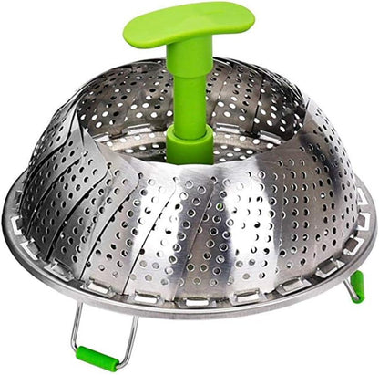 🔥Hot Sale 🔥Stainless steel vegetable steamer-folding steamer