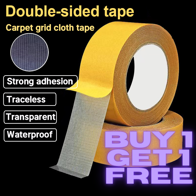 Super Sticky Resistant Clear Double-Sided Tape 5 Meter (Buy 1 Get 1 Free)