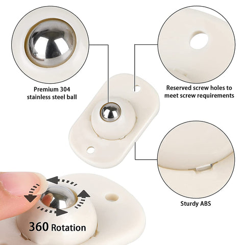 Heavy Duty 360° Rotating Moving Wheels