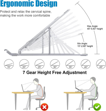 Portable Aluminum Laptop Stand