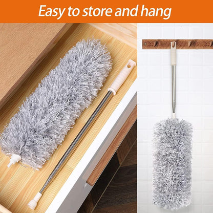 DusterPro - Bendable & Extendable Fan Ceiling Duster Extendable upto 100 inches - HomeHq