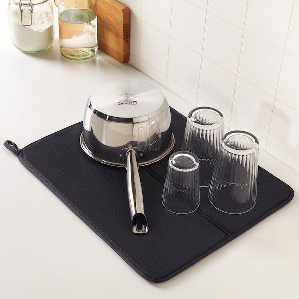 Microfiber Reversible Dish Drying Mat - HomeHq